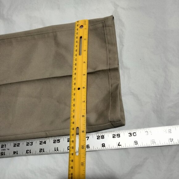 Haggar Men's Chino Khaki Pants H26 Size 36x30 (35x29.5) - Picture 3 of 6